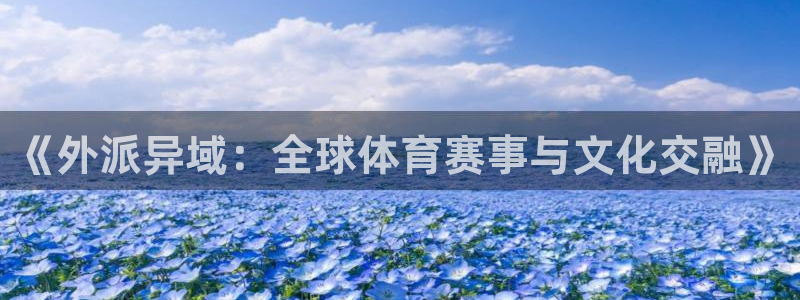 风速体育直播：《外派异域：全球体育赛事与文化交融》