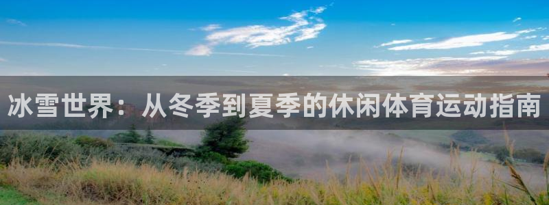 风速体育：冰雪世界：从冬季到夏季的休闲体育运动指南